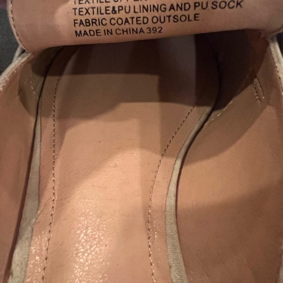 Madden Girl Tan Suede Loafer Mule Slide Slip On Sz 9.5 NEW - Picture 5 of 6